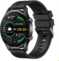 Умные часы Evolt Aura 46 мм с экраном IPS, защитой IP67, настраиваемым циферблатом и корпусом из нержавеющей стали, многофункциональными функциями через приложение Evolt Gadgets, доступное в Appstore и Playstore 1000013976