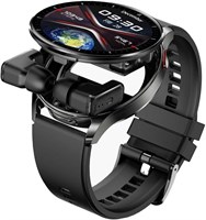 Умные часы Next Store Pulse с беспроводными наушниками, функцией звонков по Bluetooth, фитнес-трекером, пульсометром, водонепроницаемостью, длительным временем автономной работы, режимами нескольких видов спорта, стильным дизайном и управлением музыкой (ч 1000014035