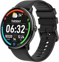 Мужские смарт-часы Gerpeng – 1,43-дюймовый AMOLED-дисплей с функциями звонков и ответов, водонепроницаемостью IP68, уведомлениями, 111 спортивными режимами, шагомером и пульсометром для сна, для Android/IOS 1000014042