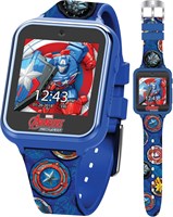 Умные часы Marvel Avengers Kids — сенсорный экран с героями Mech Strike, играми, селфи-камерой, шагомером, таймером и будильником — подходят для запястий от 5,5 до 8 дюймов 1000014068