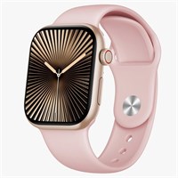 Умные часы Porodo Magnifico 3 HD TFT с золотым циферблатом и двумя ремешками (силикон + нейлон) 1000014108