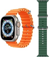 Умные часы FT 8 Pro AMOLED с 2,02-дюймовым HD-дисплеем, двумя ремешками и беспроводным зарядным устройством для мужчин и мальчиков 1000014152