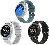 Умные часы LENYES LW-242: круглый экран 1,52 дюйма, водонепроницаемость IP67, Bluetooth-звонки, мониторинг пульса, магнитная зарядка, аккумулятор 500 мА·ч 1000014252