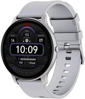 Умные часы GT-FIT с функцией отслеживания активности, мониторинга сна, вращающейся кнопкой, временем автономной работы 5–7 дней, несколькими спортивными режимами, водонепроницаемостью, 35 дней в режиме ожидания, уведомлениями о вызовах и соцсетях (серые) 1000014264
