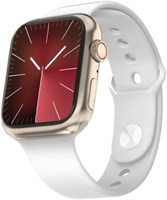 Умные часы Next Store Ultimate 41 с управлением жестами, функцией Always On Display, 1,75-дюймовым IPS-дисплеем, Bluetooth-звонками, 32 МБ встроенной памяти, временем работы 3–5 дней (белый) 1000014265