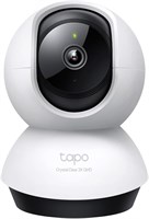 TP-Link Tapo Pan/Tilt 2K 4MP, поворотный обзор на 360°, Wi-Fi камера видеонаблюдения | Интеллектуальный ИИ, обнаружение домашних животных, людей и транспортных средств | Двусторонняя аудиосвязь | Совместимость с Alexa и Google Assistant (Tapo C220) 1000014370