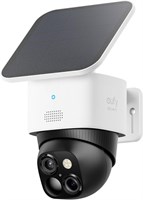 eufy Security SoloCam S340, камера видеонаблюдения с солнечной батареей, беспроводная уличная камера, панорамирование и наклон на 360°, отсутствие слепых зон, Wi-Fi 2,4 ГГц, без абонентской платы, совместимость с HomeBase S380 1000014390