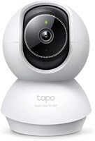 Внутренняя камера видеонаблюдения Tapo 3K 5MP с функцией наблюдения за детьми, камерой для домашних животных с функцией интеллектуального отслеживания движения, панорамированием/наклоном на 360°, ИК-подсветкой для обеспечения безопасности дома, работает с 1000014401