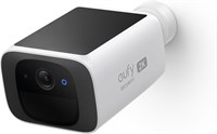 Беспроводная камера видеонаблюдения eufy security S220 SoloCam Solar, беспроводная, с постоянным питанием, разрешением 2K, Wi-Fi 2,4 ГГц, без абонентской платы, совместима с HomeBase 3 1000014422
