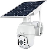 Водонепроницаемая камера видеонаблюдения Crony Rbx-S10-Wifi 1080P 5MP HD с солнечной панелью 1000014464