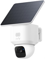 Беспроводная камера видеонаблюдения eufy Security SoloCam E30 2K с солнечной батареей, панорамированием и наклоном на 360°, питание от солнечной батареи, слежение с помощью ИИ, защита от непогоды IP65, совместимость с HomeBase S380, без абонентской платы 1000014467