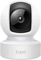 Tapo C202 360° HD 1080P WiFi камера видеонаблюдения с отслеживанием движения, ночным видением, двусторонней аудиосвязью, совместимая с Alexa и Google Assistant 1000014478