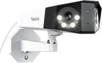 Система видеонаблюдения REOLINK 4K PoE, IP-камера для дома и улицы с углом обзора 180 градусов, обнаружение людей/транспортных средств/домашних животных, цветное ночное видение, двусторонняя связь, карта microSD до 256 ГБ, Duo 2 PoE 1000014493
