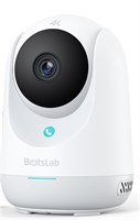 Умная домашняя Wi-Fi-камера BOTSLAB C224 для помещений с разрешением 4K (8 МП), вызов одним касанием, вызов жестом, распознавание человека, обнаружение домашних животных, уведомление об уходе, обнаружение плача, Wi-Fi GB/2.4/5 ГГц 1000014514