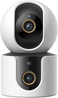 Двойная смарт-камера Xiaomi C500 | 4 Мп + 4 Мп | Охват 360° | Обнаружение людей с помощью ИИ | Двусторонняя аудиосвязь | Обнаружение домашних животных | Приложение Mi Home 1000014516