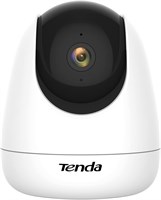 Внутренняя камера видеонаблюдения Tenda с Wi-Fi, радионяня 1080P с ночным видением, двусторонней аудиосвязью, обнаружением движения и присутствия человека, камера для собак с общим доступом к устройствам, облачным сервисом и хранилищем SD (CP3) 1000014521