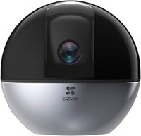 Камера видеонаблюдения EZVIZ C6W, интеллектуальная WiFi-камера, 4-мегапиксельная домашняя камера с датчиком движения, автоматическим зумом, ночным видением 360°, True-WDR, двусторонней связью, защитной шторкой, мгновенным оповещением, работает с Alexa 1000014540