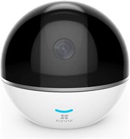 EZVIZ C6TC, умная домашняя камера видеонаблюдения с разрешением 1080p, Wi-Fi, отслеживанием движения, вращением на 360 градусов, двусторонней связью, ярким ночным видением, CS CV248 B0 32WFR (EU) 1000014541