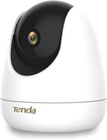 Камера видеонаблюдения Tenda 2.5K с панорамированием и наклоном, 4 Мп, для дома, для собак, с функцией радионяни 360°, функцией обнаружения с помощью ИИ, двусторонней аудиосвязью, 12-мегапиксельным интеллектуальным ночным видением, WiFi IP-камерой, несовм 1000014543