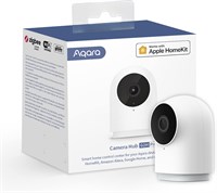 Aqara Security Camera Hub Indoor G2H Pro, HD-камера 1080p, совместимая с Apple HomeKit, Alexa, Google Assistant, работает с IFTTT — белый 1000014544