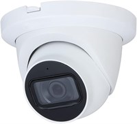 Dahua HAC-HDW1200EM-A 2-мегапиксельная HD-CVI матричная ИК-купольная камера видеонаблюдения Eyeball со звуком, объективом 3,6 мм, ночным видением, 164 фута, IP66, 4-в-1, переключение UTC (AHD, TVI, CVI, CVBS), белая камера 2 МП 1000014606