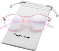 Очки Gleyemor Blue Light для мужчин и женщин, винтажная круглая оправа для компьютера 1000016946