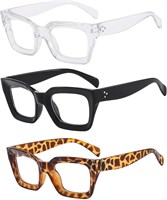 Очки Amzuia, блокирующие синий свет, классические, с толстой квадратной оправой и прозрачными линзами, антибликовые, снижающие напряжение глаз, для компьютерных игр, для женщин и мужчин 1000017009