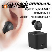 Внутриканальный цифровой слуховой аппарат с зарядным устройством предназначен для использования пожилыми людьми и взрослыми. 1000017846