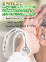 Устройство для улучшения слуха со встроенным зарядным устройством, предназначенное как для пожилых, так и для взрослых. 1000017855