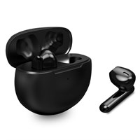 Черный беспроводной слуховой аппарат для усиления звука внутреннего уха. 1000017866