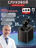Устройство для слуха с цифровой технологией, предназначенное для использования внутри уха, с возможностью зарядки, предназначено для людей пожилого возраста и взрослых. 1000017881