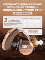 Слуховой аппарат AXON 2 - это устройство, которое усиливает звук для людей пожилого возраста и с проблемами со слухом, работающее на батарейке. 1000017886
