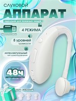 Зарядный слуховой аппарат для старших людей, который увеличивает громкость звука. 1000017892