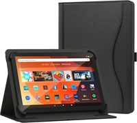 Универсальный чехол для планшета TABWEE 10,1 дюйма (10,5 дюйма, 11 дюймов)/HotLight Tablet 10 дюймов, чехол-подставка с многоугловым обзором и карманом для планшета Android 9,6–11 дюймов, черный 1000018587