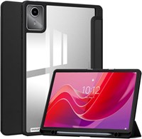 Чехол SKEIDO для планшета Lenovo Tab M11 с держателем для ручек, складная подставка, акриловая задняя крышка из ТПУ для XiaoxinPad, чехлы Xiaoxin Pad 2024 Funda (черный) 1000018663