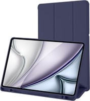 Чехол для планшета Samsung Galaxy Tab S6 Lite с держателем для карандаша (SM-P620N/P625N/P610/P613/P615/P619), чехол для Samsung Galaxy Tab S6 Lite 10,4 дюйма 2024/2022/2020 (тёмно-синий) 1000018674