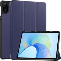 Чехол для планшета NESLIN, совместимый с Honor Pad X9/X8 ProCase 11,5 дюйма, тройной складной чехол для планшета, жесткий чехол из ПК, тонкий чехол с несколькими углами обзора, классический чехол с автоматическим выходом из режима сна/пробуждения (синий) 1000018695