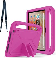 Чехол для планшета Lukione Fire HD 8 и HD 8 Plus для детей, ударопрочный, легкий, удобный для детей, мягкий чехол с ручкой-подставкой для девочек, мальчиков и детей, 2022, 2024 1000018697