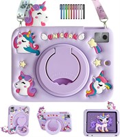 Чехол для планшета Lenovo Tab M11 11 дюймов (2024), с держателем для стилуса, вращающейся на 360° подставкой, плечевым ремнем и стилусом, фиолетовый 1000018705