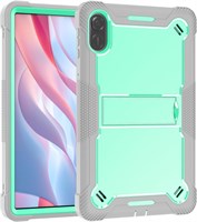 Чехол Gruattreay для Honor Pad X8a / Pad X9 (11 дюймов) (2024), силиконовый, утолщенный, противоударный, с подставкой, защитный чехол для планшета Honor Pad X9 (ярко-зеленый) 1000018707