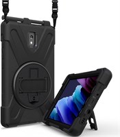 Чехол Goshyda для планшета Active 3 2020 T570 T575 8 дюймов, тонкий, ударопрочный, защитный чехол для планшета с вращающейся на 360° подставкой, регулируемым ремнем на руку, подставкой-подставкой и плечевым ремнем, Goshyda23wpgyfatr 1000018750