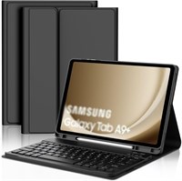 Чехол-клавиатура для Galaxy Tab A9 Plus, съемная Bluetooth-клавиатура QWERTY, черный 1000018755