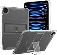 Прозрачный чехол для планшета Next Store, совместимый с Samsung Galaxy Tab S8 2022 / Tab S7 2020 11 дюймов, ударопрочный защитный чехол с подставкой, устойчивый к царапинам, легкий. 1000018780