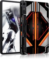 Чехол для игрового планшета REDMAGIC Nova 10,9 дюйма, тонкий и лёгкий, с защитой от отпечатков пальцев, мягкий силиконовый чехол из термопластичного полиуретана с защитой от ударов для Red Magic Nova-серовато-оранжевого цвета 1000018792