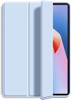 Чехол-книжка NESLIN для планшета Huawei Matepad 11.5s 2024, тройной, тонкий, ударопрочный, сотовый, из ТПУ с прочной подставкой + функция автоматического пробуждения/режима сна для Huawei Matepad 11.5s (синий) 1000018793