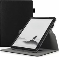 Чехол Gruattreay для планшета iFLYTEK AINOTE Air 2 8,2 дюйма (2024) из тонкой кожи, полностью покрывающий планшет, с функцией поворота на 360 градусов и функцией автоматического перехода в спящий режим/пробуждения (черный) 1000018795