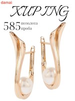 Крупные серьги предлагает компания Xuping Jewelry Co., LTD. 1000018929