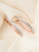 Серьги маленького размера предлагает компания Xuping Jewelry Co., LTD. 1000019028