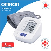 Автоматический тонометр Omron M2 Basic 7121RU оснащен технологией интеллектуального измерения Intellisense. 1000019513