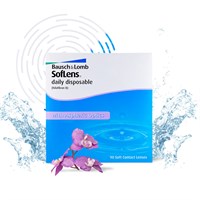 Контактные линзы ежедневной замены SofLens® Daily Disposable от Bausch + Lomb в упаковке на 90 штук, с базовой кривизной 8.6 и диоптриями -2.75. 1000020273